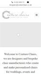 Mobile Screenshot of couturechairs.com